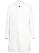 Y / Project Rise Collar Coat - White