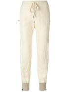 Tom Ford Contrast Side Panel Track Trousers - Nude & Neutrals