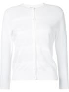 Estnation - Buttoned Cardigan - Women - Rayon - 38, White, Rayon