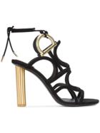 Salvatore Ferragamo Strap Gancio Sandals - Black