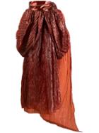 Romeo Gigli Pre-owned 1990's Textured Layered Full Skirt