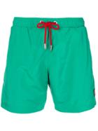 Paul & Shark Plain Swim Shorts - Green