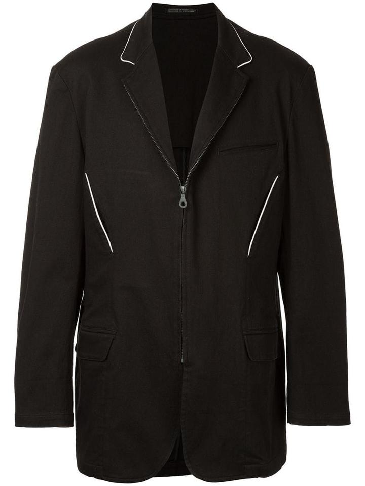 Yohji Yamamoto Pre-owned Zipped Jacket - Black