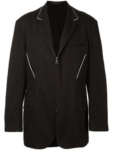 Yohji Yamamoto Pre-owned Zipped Jacket - Black
