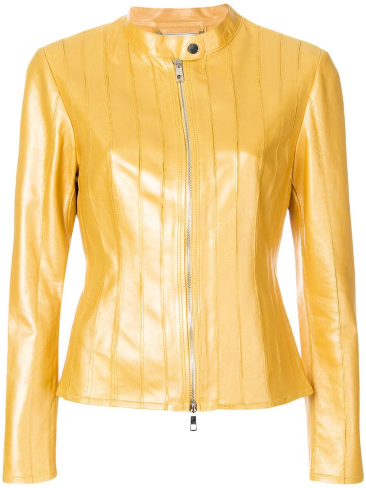 Desa 1972 Fitted Zip Jacket - Yellow & Orange