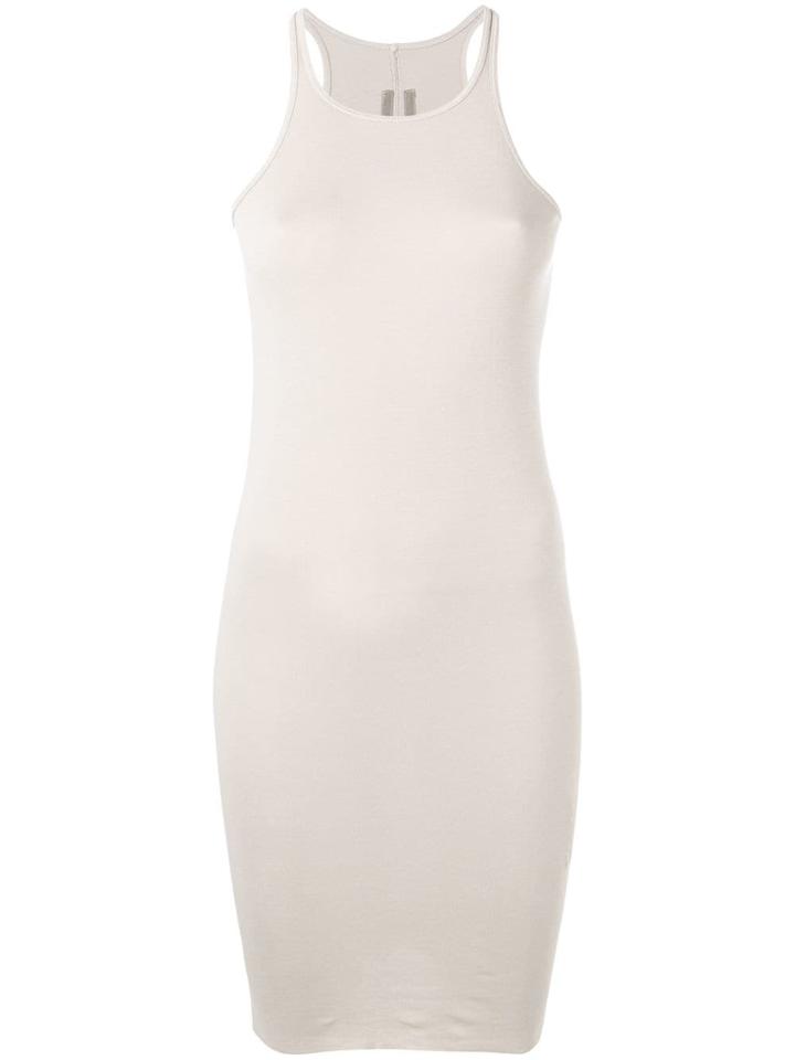 Rick Owens Drkshdw Short Tank Top Dress - Neutrals