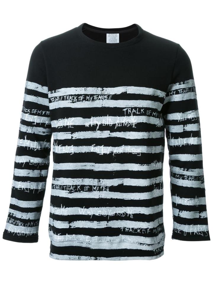 Fad Three Striped Long Sleeve T-shirt