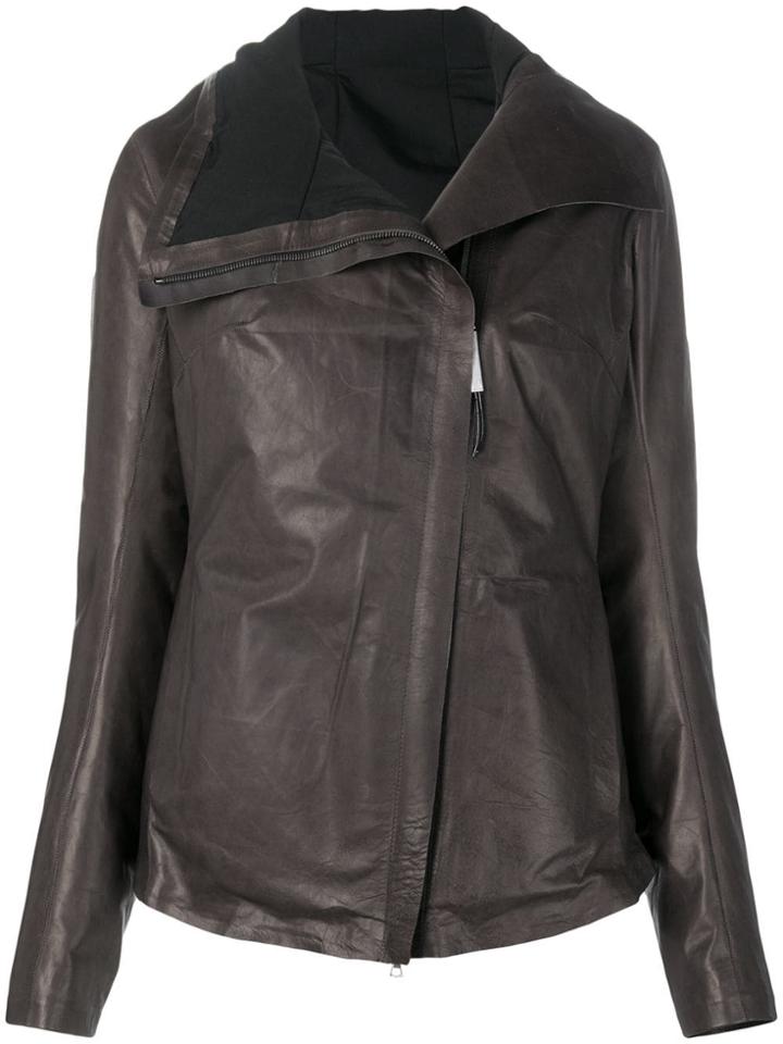 Isaac Sellam Experience Zipped Biker Jacket - Grey