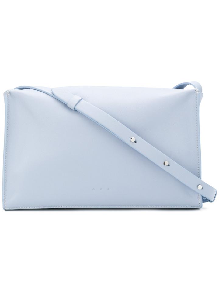 Aesther Ekme Box Shoulder Bag - Blue