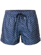 Fendi Bag Bugs Swim Shorts - Blue