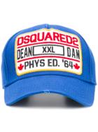 Dsquared2 Phys Ed Baseball Cap - Blue