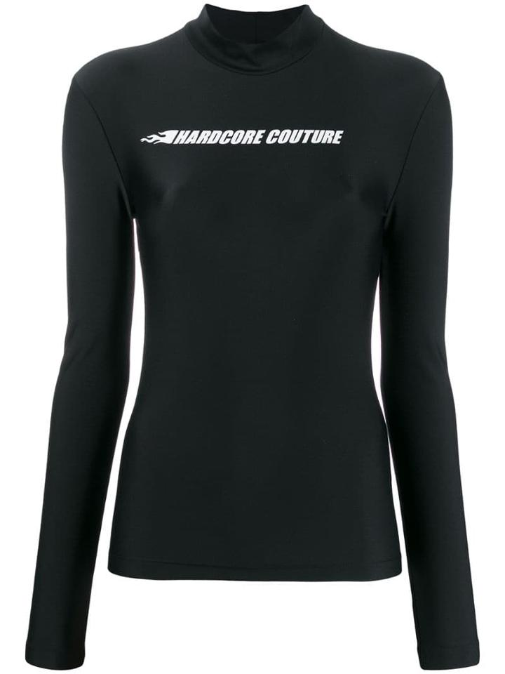 Mia-iam 'hardcore Couture' Sweatshirt - Black
