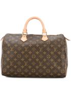 Louis Vuitton Vintage Speedy 35 Luggage Bag - Brown