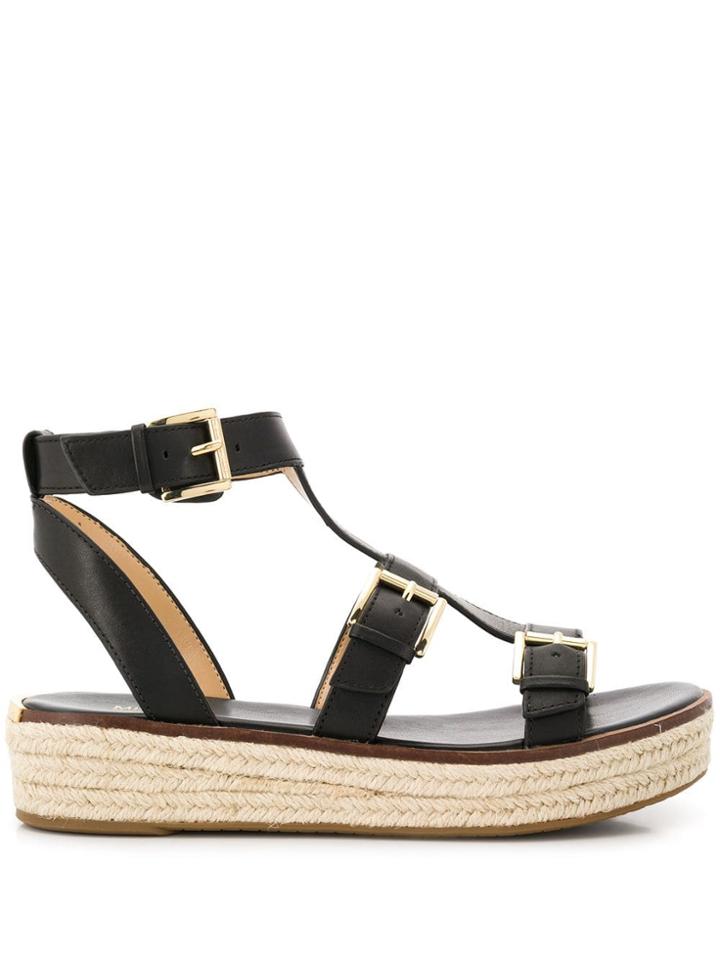 Michael Michael Kors Cunningham Sandals - Black