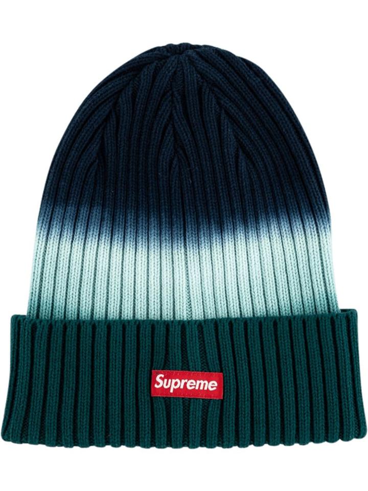 Supreme Overdyed Beanie - Blue