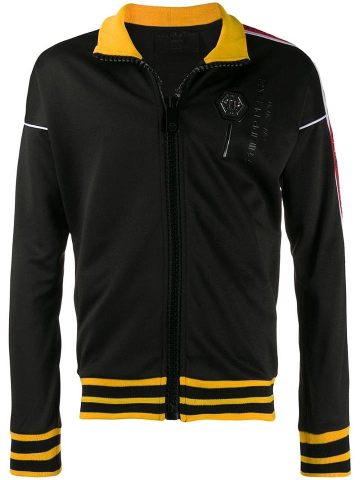 Philipp Plein Contrast Details Jacket - Black
