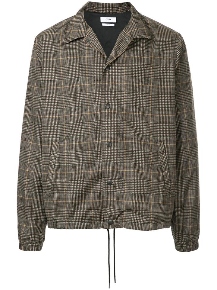 Cmmn Swdn Prince Of Wales Jacket - Brown