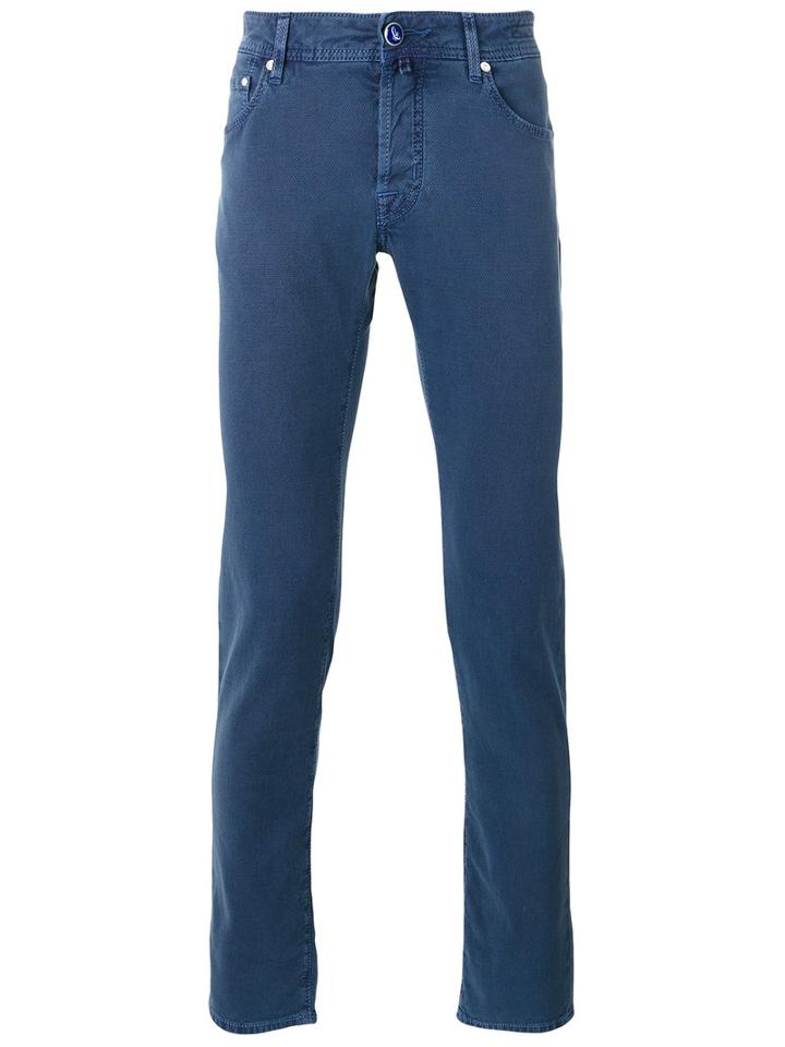 Jacob Cohen - Classic Skinny Jeans - Men - Cotton/spandex/elastane - 30, Blue, Cotton/spandex/elastane
