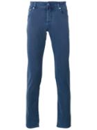 Jacob Cohen - Classic Skinny Jeans - Men - Cotton/spandex/elastane - 30, Blue, Cotton/spandex/elastane
