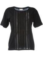 Saint Laurent Contrast Panel T-shirt