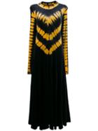 Proenza Schouler Tie-dye Print Midi Dress - Black