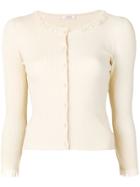 Dorothee Schumacher Classic Fitted Cardigan - Neutrals
