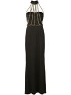 Moschino Chain Detail Gown - Black