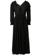 Bottega Veneta Dress Fluid Silk Georgette - Black