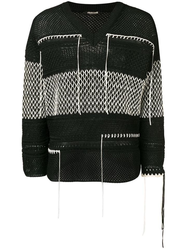 Roberto Cavalli Asymmetric Jumper - Black