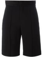 Chloé Bermuda Shorts, Women's, Size: 36, Black, Acetate/viscose/silk/acetate