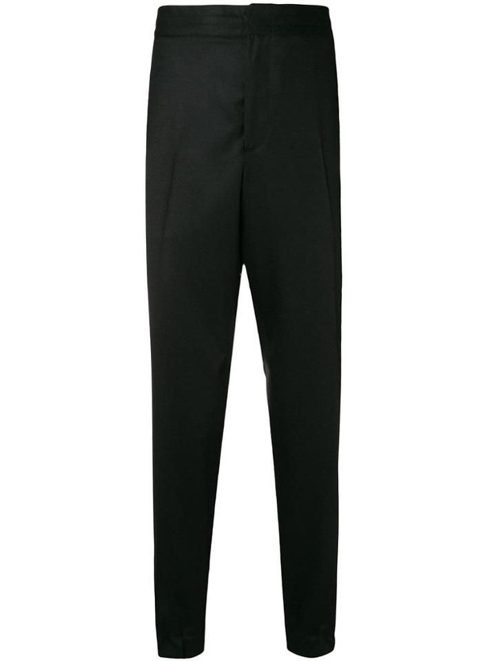 Ermenegildo Zegna Couture Straight Regular Trousers - Black