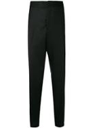 Ermenegildo Zegna Couture Straight Regular Trousers - Black