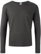 Massimo Alba Boat Neck Jumper, Men's, Size: Medium, Brown, Cotton/cashmere
