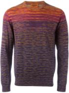 Missoni Space Dye Ombre Jumper, Men's, Size: 46, Nylon/wool
