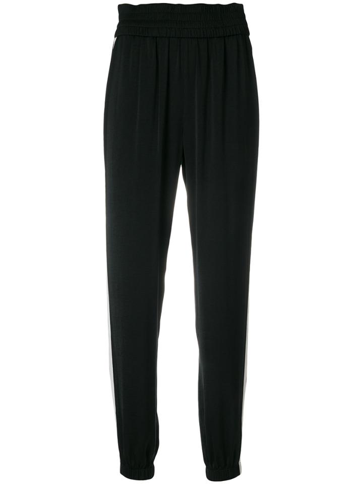Kendall+kylie Side Stripe Trousers - Black