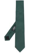 Nicky Ramia Pointed-tip Tie - Green