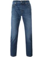 Mcq Alexander Mcqueen Skinny Jeans, Men's, Size: 32, Blue, Cotton/spandex/elastane