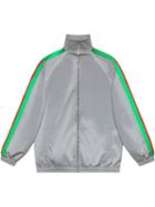 Gucci Reflectiv Side Stripe Track Jacket - Silver