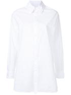 Astraet Longline Shirt, Women's, White, Cotton