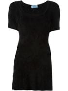 Prada Vintage Mini Dress, Women's, Size: 40, Black