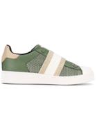 Moa Master Of Arts Glittery Elastic Band Sneakers - Green