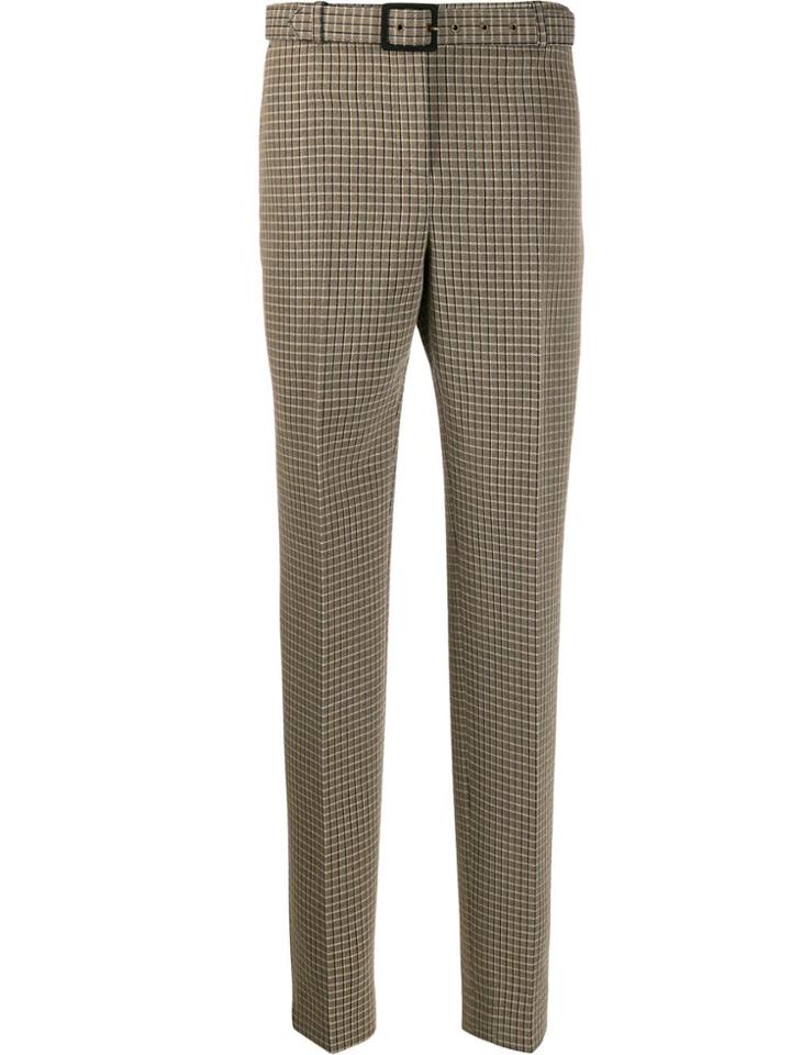 Givenchy Checked Trousers - Neutrals
