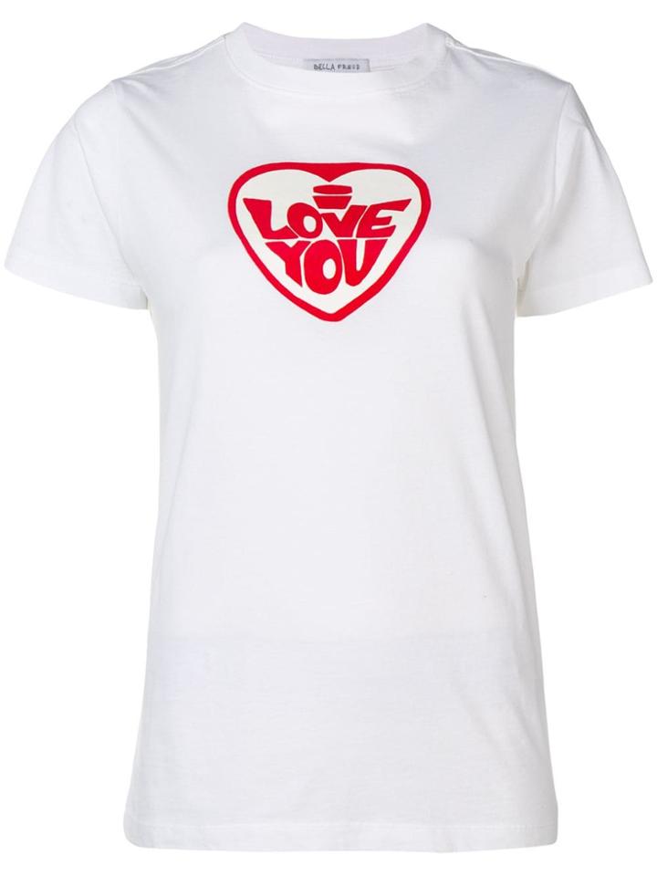 Bella Freud I Love You T-shirt - White