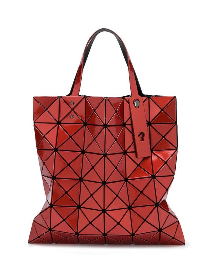 Bao Bao Issey Miyake Prism Texture Tote Bag - Orange