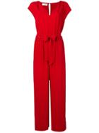 Incotex Wide-leg Jumpsuit - Red