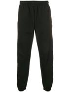 Adish Embroidered Track Trousers - Black