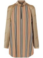 Burberry Icon Stripe Blouse - Neutrals