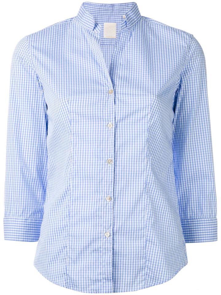 Xacus Lara Shirt, Women's, Size: 46, Blue, Cotton/polyamide/spandex/elastane