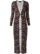 Andrea Bogosian Long Knit Cardigan, Women's, Size: Pp, Viscose/polyamide