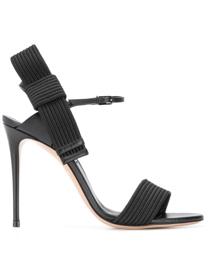 Casadei Julia Aiko Sandals - Black